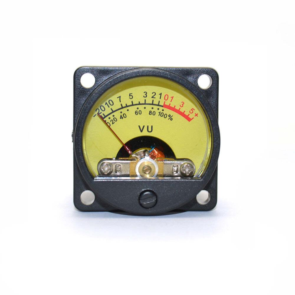 VU-mètre analogique H-35, 500µA, 650Ω, panneau de niveau Audio avec rétroéclairage 12 V – vue principale