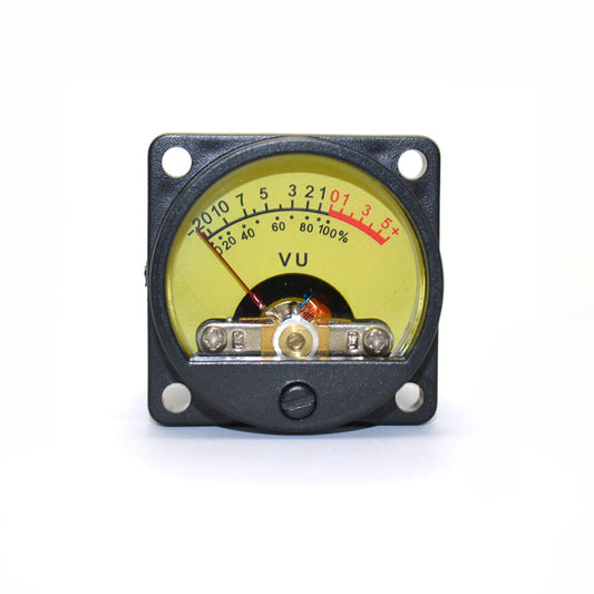 VU-mètre analogique H-35, 500µA, 650Ω, panneau de niveau Audio avec rétroéclairage 12 V – vue principale