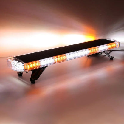 38.5″ stroboscopique de toit Barres lumineuses avec supports de montage 20 modes de flash feux de signalisation d’urgence