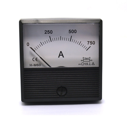 SD-H-M60 panneau compteur générateur ultrasonique soudeur électrique ampèremètre DC-750 A / 75mV – vue principale