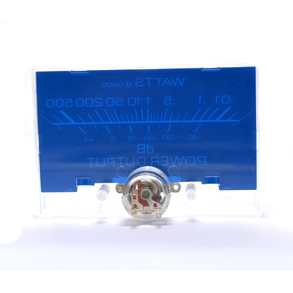 Compteur de panneau SD-H-10050, fond noir et bleu VU (DC500uA) avec rétro-éclairage – vue 3