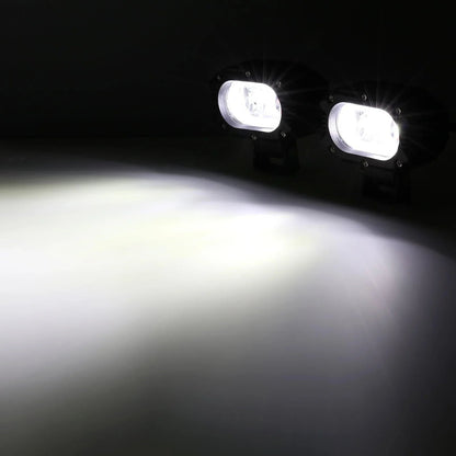 R4 série | 4″ 60 W Corrugated Lens 120° Wide Beam projecteurs LED compacts – vue 9 – NOVADOMIO