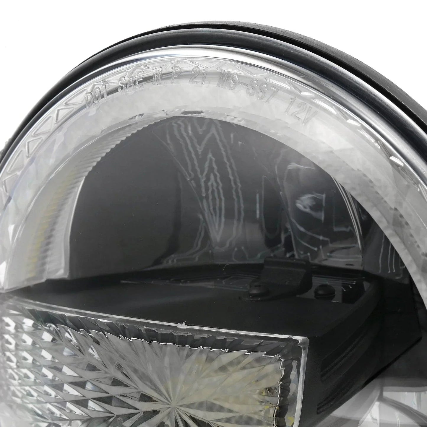 (2pcs/set) 7 Inch 90W DOT Approved LED Headlights avec Halo Ring DRL & High Low Beam pour Jeep Wrangler JK TJ LJ CJ – vue 11