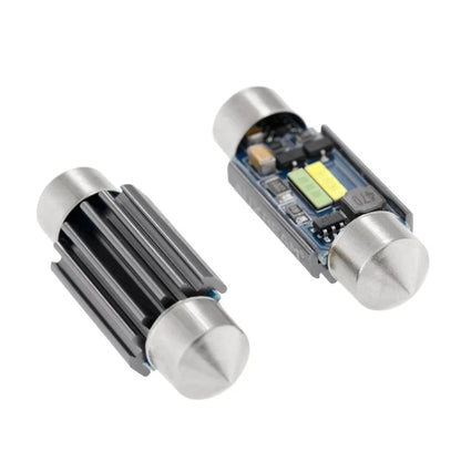 Lot de 2 bicolore à commutation 36 mm DE3174 3425 6461 11005 12854 1.42″ 1860CSP 6 500 K blanc froid& bleu glacier LED