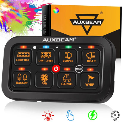 RA80 RGB panneau de commande, modes bascule / momentané / impulsion (sortie simple) – NOVADOMIO