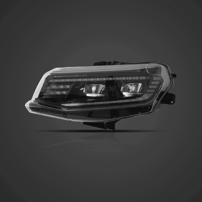 LED bloc optique avant projecteur double faisceau noir Welcome/Breath & Back et Forth Function pour 2016–2018 Chevrolet