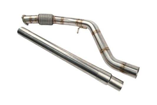 Audi A8 US Spec cpna CPNB SCR delete secondary cat delete tube – Darkside Developments