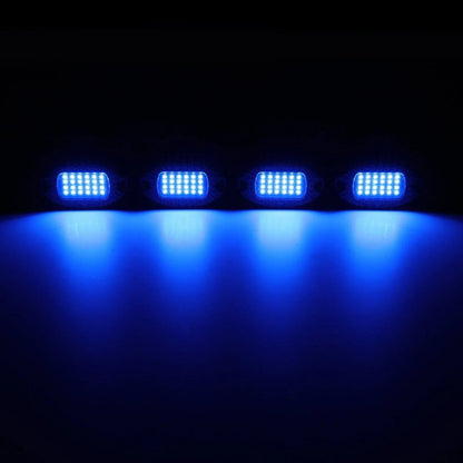 RGBW LED éclairages de soubassement Kit avec Bluetooth APP & Télécommande sans fil, Multicolor Neon éclairage sous caisse
