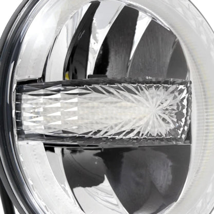 Lot de 2 7″ 90 W homologation DOT phares LED avec anneau Halo DRL & High feux de croisement pour Jeep Wrangler JK TJ LJ CJ