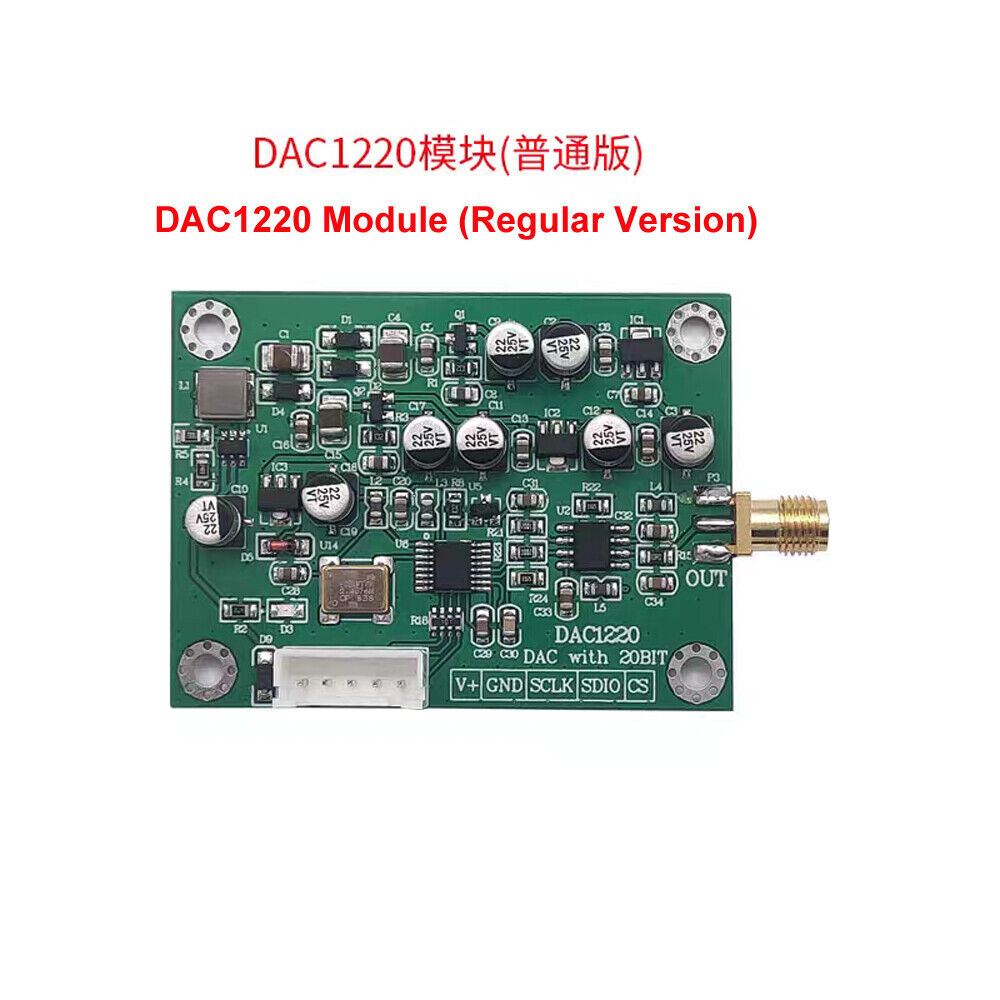Module d'acquisition de données DAC1220, module de tension réglable ± 10 V, 20 bits, 16 bits – vue 6