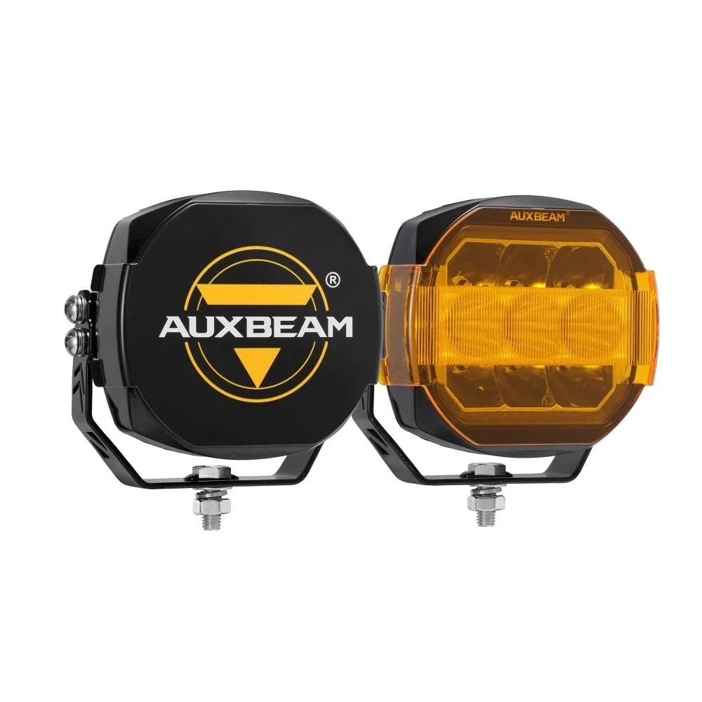 XP-ULTRA série 5 Inch 174W LED Side Shooter Pod Lights avec blanc DRL&orange clignotant Light – vue 9
