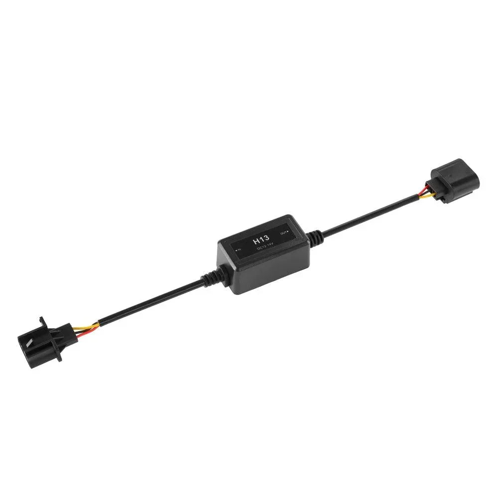 H13/9008 C10-MODEL Enhanced Ampoules de phare LED Canbus Decoder Anti-Flicker Hyper Flash No Warning Harness Resistor Conver…