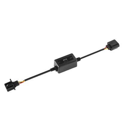 H13/9008 C10-MODEL Enhanced Ampoules de phare LED CAN-bus Decoder anti-scintillement Hyper Flash No Warning Harness Resistor