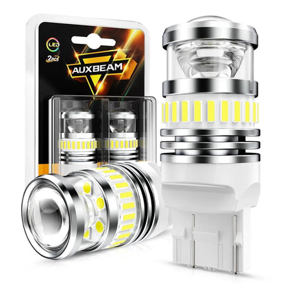T20 7443 7440 Ampoules LED pour recul, clignotants, stop et feux arrière 11W 4000LM 6500K blanc B1 série – 2 ampoules – vue 7