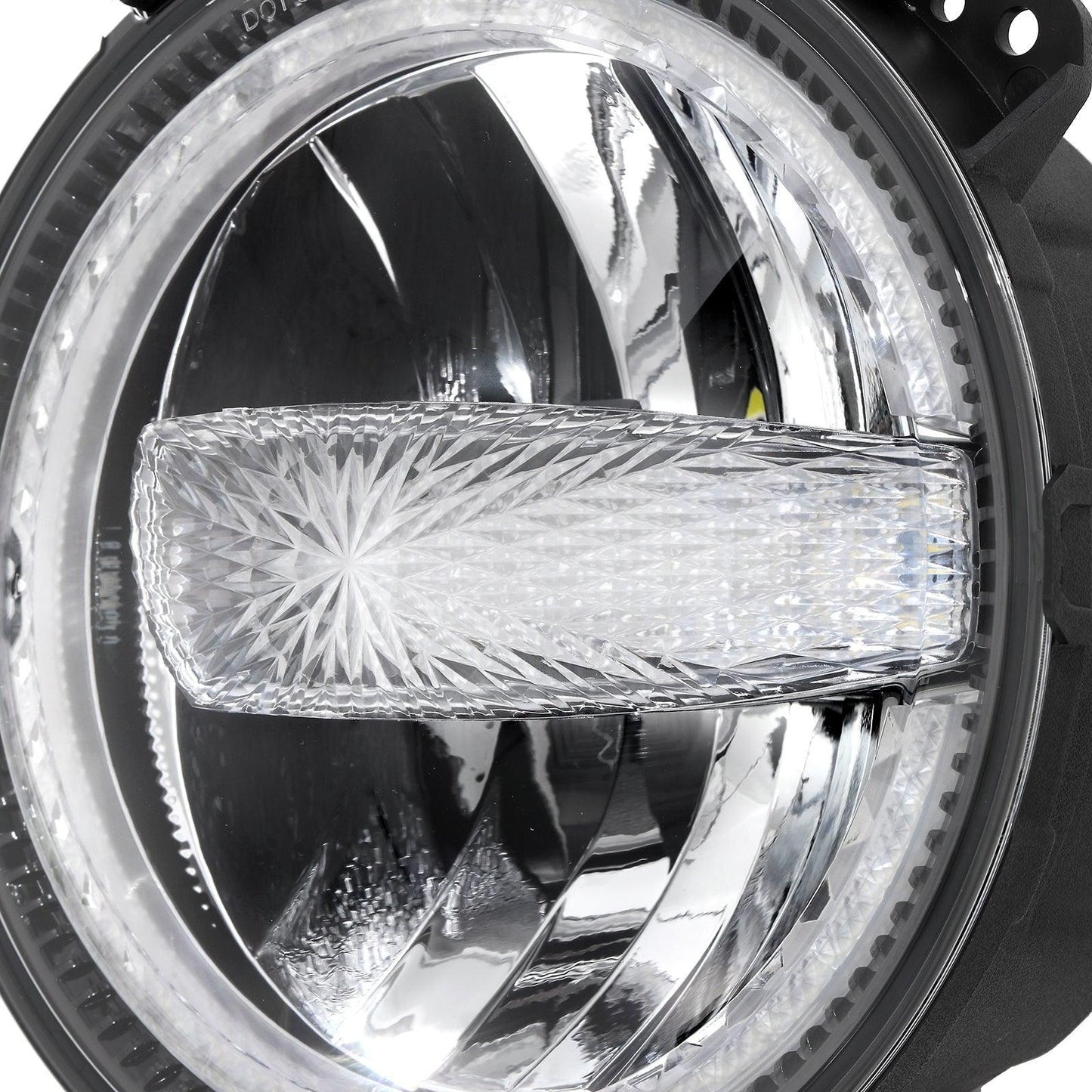 (2pcs/set) 9 Inch 120W DOT Approved LED Headlights avec Halo Ring DRL & High Low Beam pour 2018-2021 Jeep JL JLU Gladiator J…