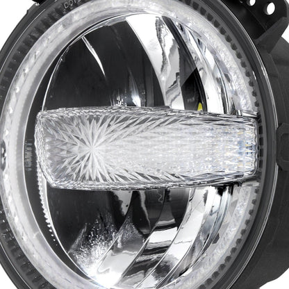 Lot de 2 9″ 120 W homologation DOT phares LED avec anneau Halo DRL & High feux de croisement pour 2018–2021 Jeep JL JLU