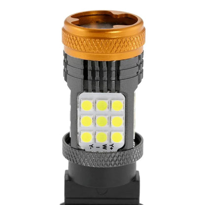3157 7443 1157 1156 BAU15S blanc orange rouge LED clignotant DRL Brake Tail Reversing ampoules LED 56 W 600% haute luminosité
