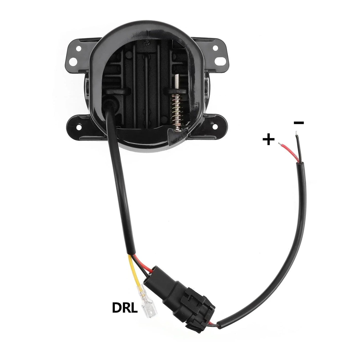 (2pcs/set) 4" 60W LED Fog Lights avec blanc Halo Ring DRL pour Jeep Wrangler JK/ Jeep Grand Cherokee/ Dodge – vue 9