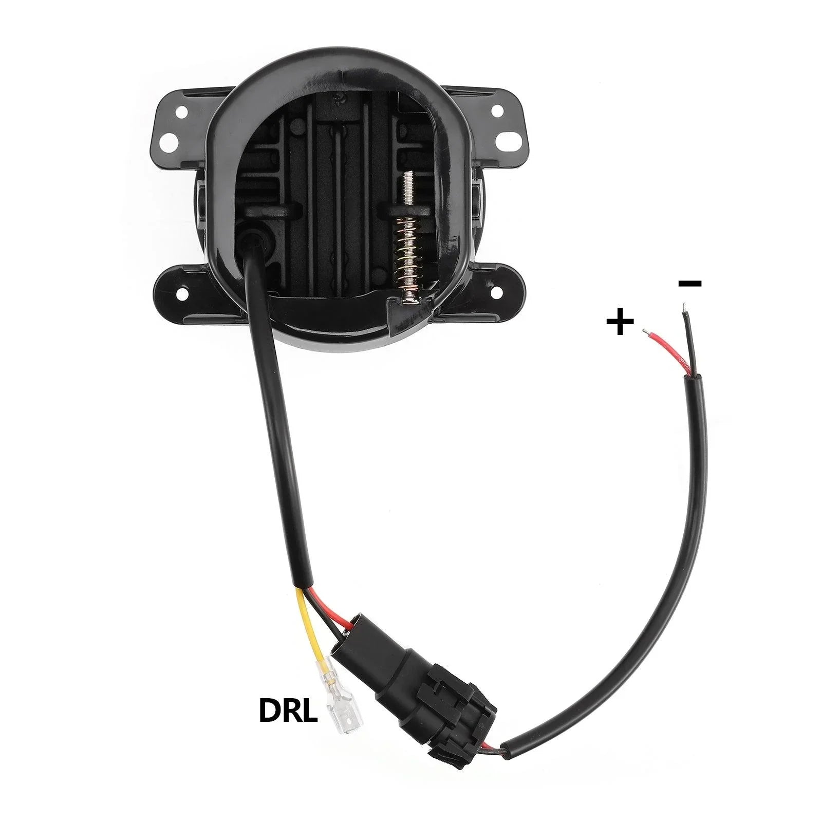 (2pcs/set) 4" 60W LED Fog Lights avec blanc Halo Ring DRL pour Jeep Wrangler JK/ Jeep Grand Cherokee/ Dodge – vue 9