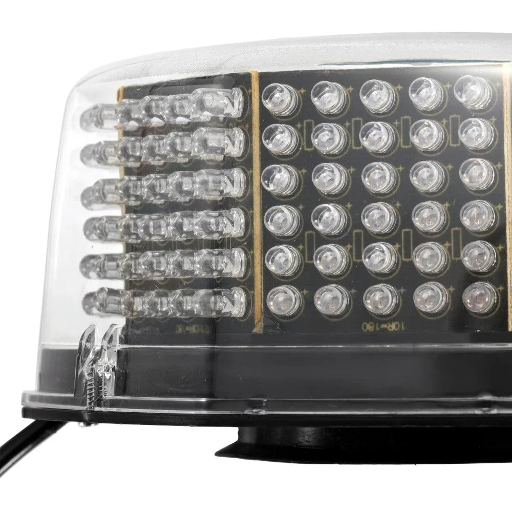 240 LED Emergency Warning Rotating Strobe Beacon Light avec Magnetic Base pour 12V Vehicle Cars Truck Snow Plow – vue 9