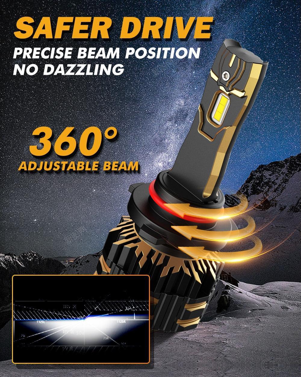 pour 2020 Honda Pilot 9005 Ampoules de phare LED – vue 4