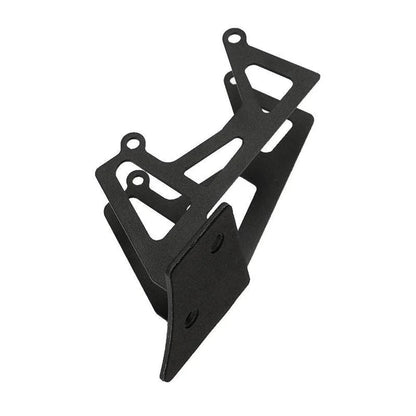 Dual montant A projecteur LED compact pare-brise supports de montage pour Jeep Wrangler 2007–2015 – vue 3 – NOVADOMIO