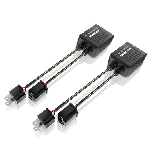 H4/9003 C20-Model Decoder-Pro Enhanced Ampoules de phare LED CAN-bus Decoder Harness Resistor Conversion Kit lot de 2 – vue 2