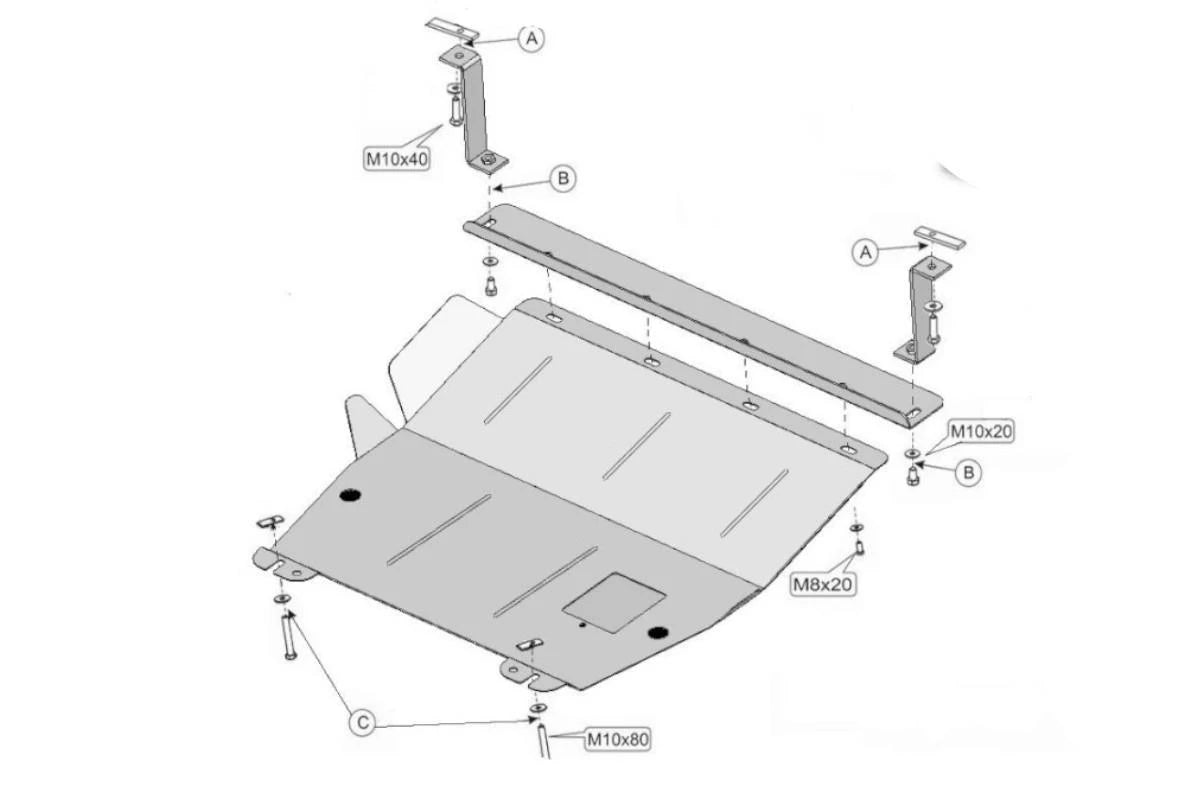 Acier sabot de protection moteur pour VW lupo 1999 2005 – Darkside Developments