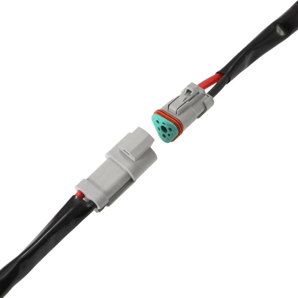 8-Projecteurs LED compacts Power Wiring Harness Kit avec 3 PIN DT Plug – vue 5