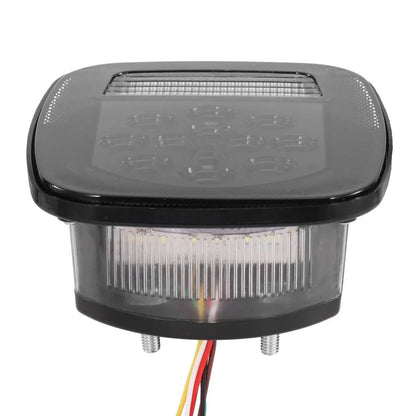 Lot de 2 universel feux arrière 39LEDs Smoked noir pour Wrangler YJ TJ CJ camion Trailer Van bateau – vue 11 – NOVADOMIO