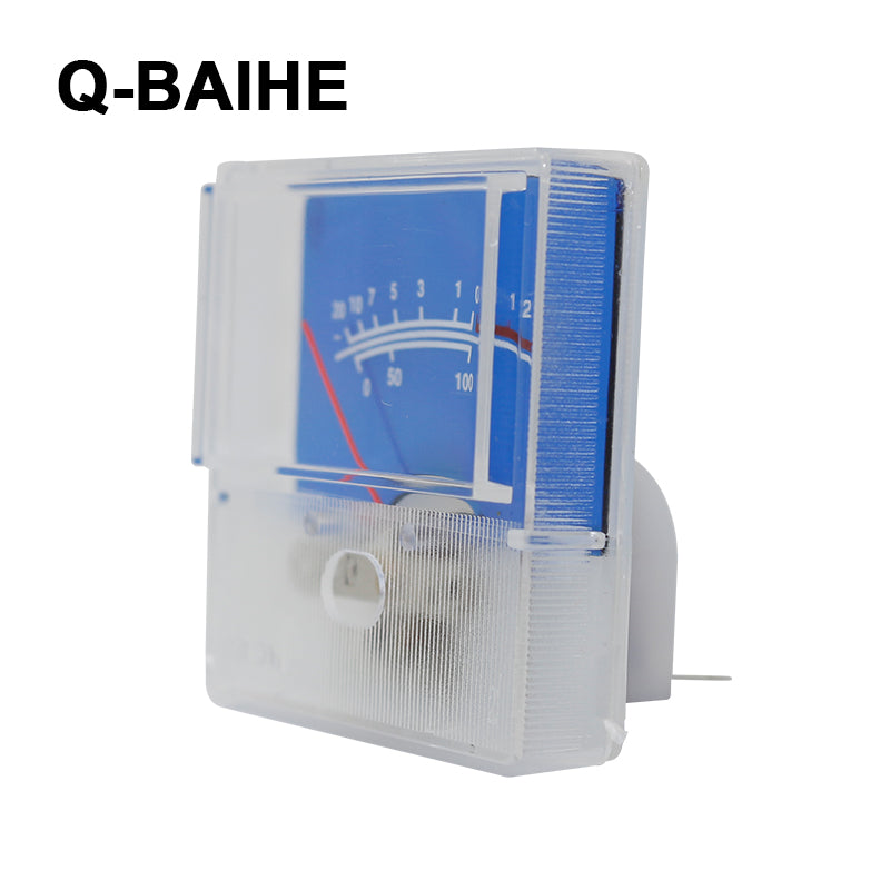 SD-306 Panneau VU Mètre 250uA 650 40x40 mm sans lampe Panneau Bleu -20 ~ + 3dB – vue 4