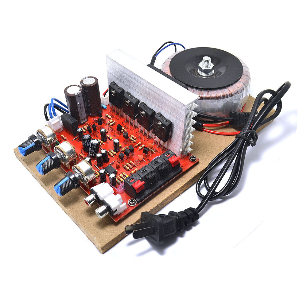 Carte amplificateur stéréo Hi-Fi haute puissance 200 W 220 V avec transformateur toroïdal 180 W – vue 2