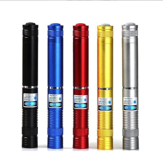 Torche laser bleue étanche focalisable, bleu pur 450 nm 5mw classe IIIB – vue principale