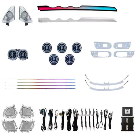 Kit LED d’ambiance Mercedes W206 W254 2022–2025 – RHD – photo 2
