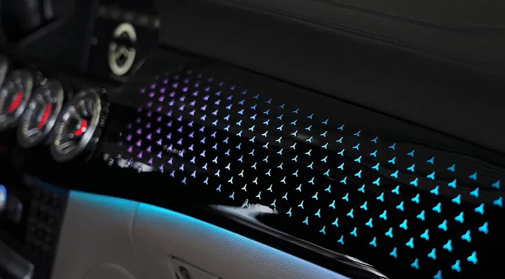 Kit LED d’ambiance Mercedes CLS W218 2012–2017 – tweeters rotatifs – photo 6
