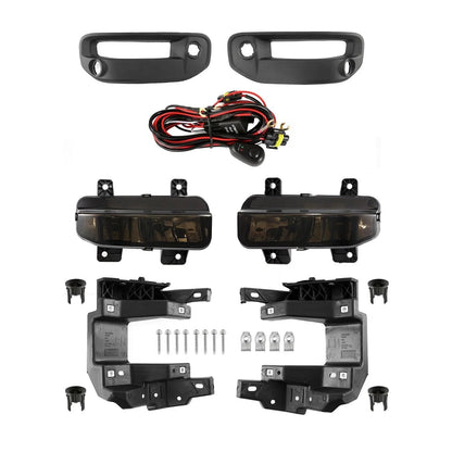 LED antibrouillard kit pare-chocs feu longue portée de remplacement pour Dodge Ram 1500 2019 2020 2021 2022 – vue 6