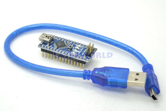 Nano Ver 3.0 compatible Arduino avec câble USB Nano V3.0 ATMEGA328P – vue principale