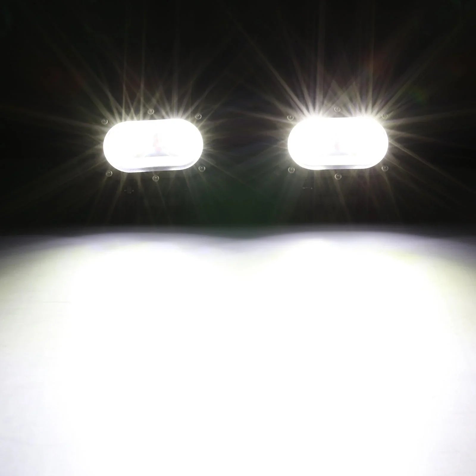 R4 série | 4 Inch 60W Corrugated Lens 120° Wide Beam LED Pods Lights – vue 10