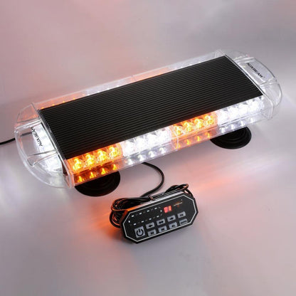 21.5″ stroboscopique de toit Barres lumineuses, 20 modes de flash fixation magnétique feux de signalisation d’urgence – vue 8