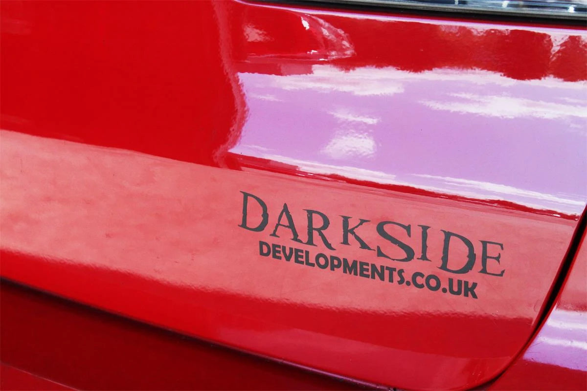Stickers noir mat – Darkside Developments