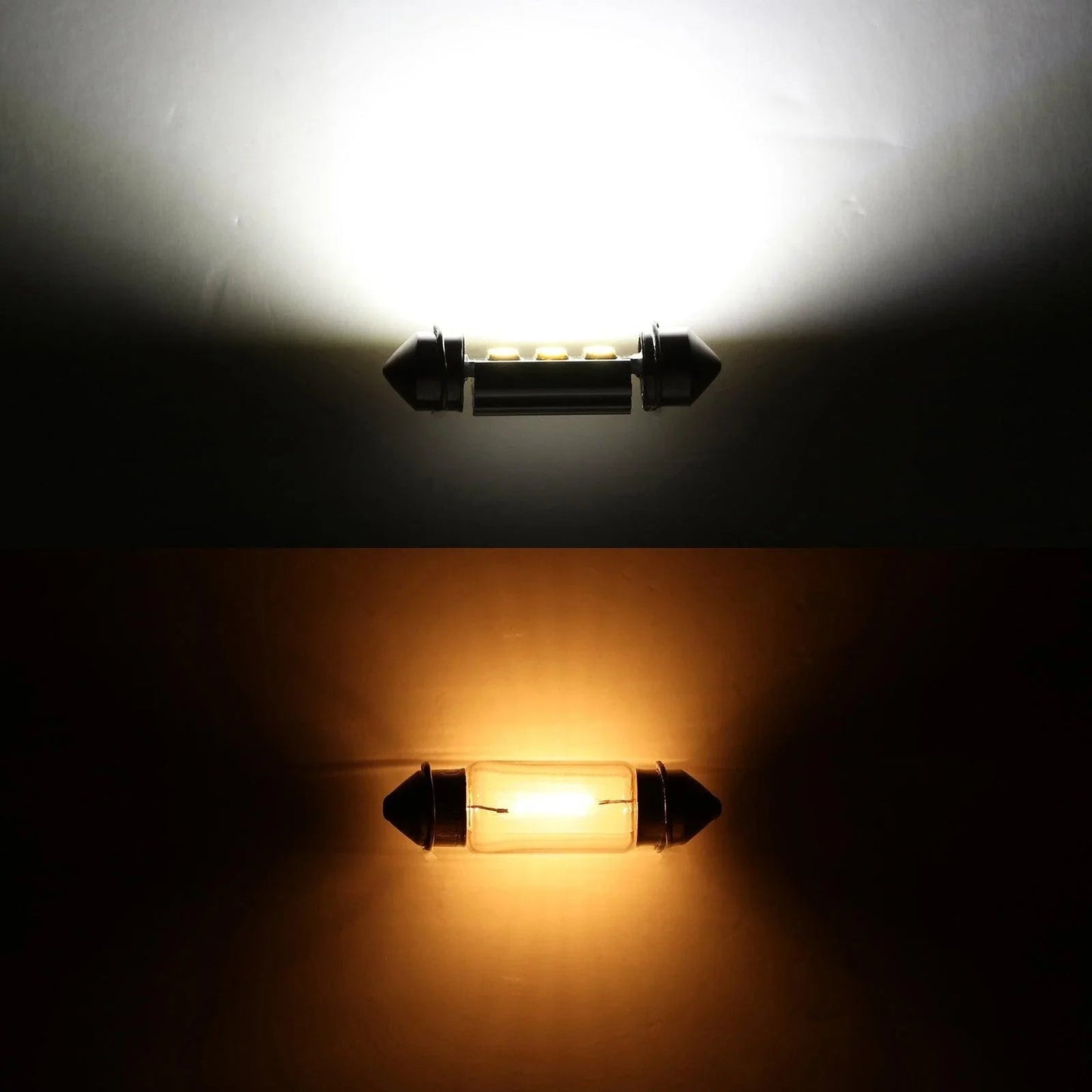 36MM DE3174 1.42" Festoon LED Interior/Dome/Map/License Plate Light Bulbs 2.7W 300LM 6500K blanc – 2 ampoules – vue 15