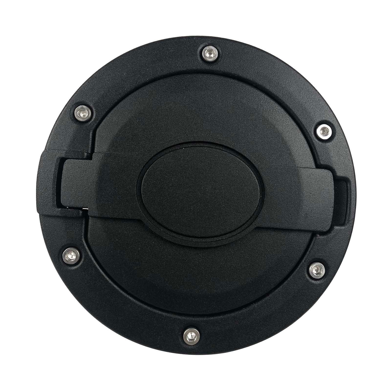 Fuel Tank Cover Gas Fuel Filler Door Cover Fit pour Jeep Wrangler JK 2007-2017 – vue 3