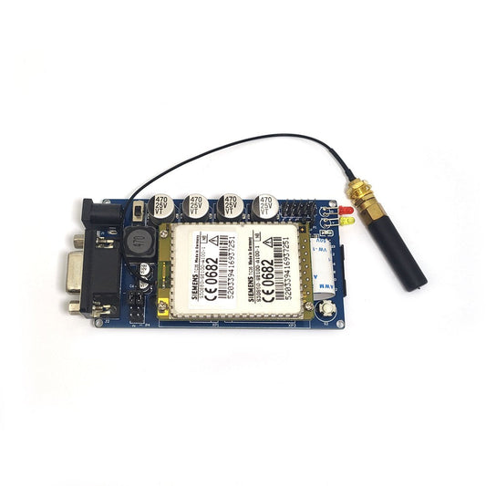 Module de carte de développement SMS GSM TC35, commandes UART / RS232 TTL AT – vue principale