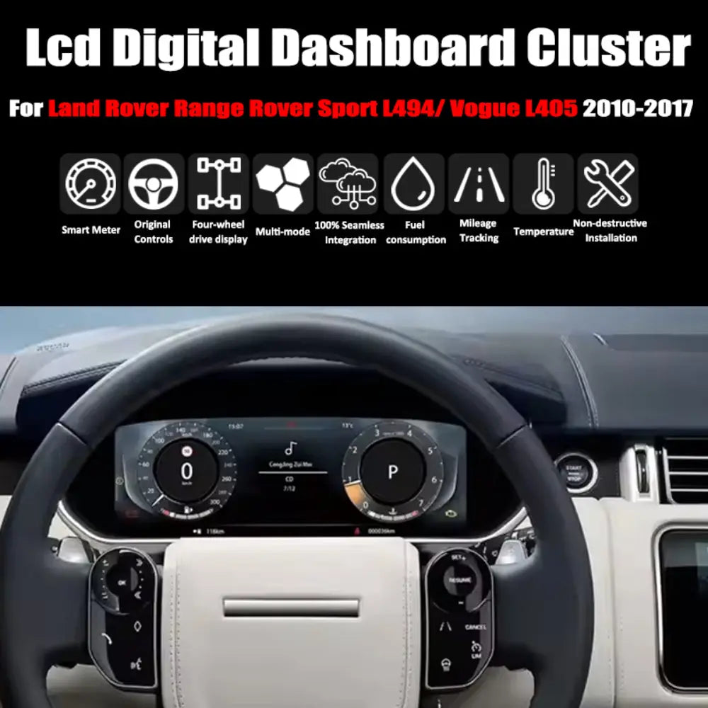 Virtual Cockpit Land Rover Range Rover Sport L494 / Vogue L405 2013-2017 LCD 12,3″ – NOVADOMIO