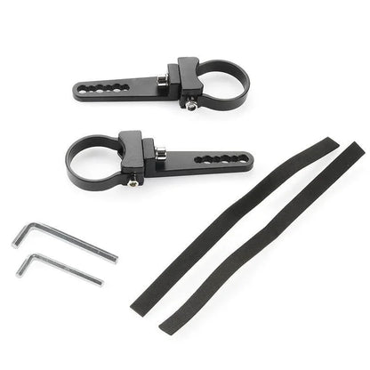 Lot de 2 1.75″ Barres lumineuses support de montage Kit Bull Bar arceau Clamps – vue 6 – NOVADOMIO