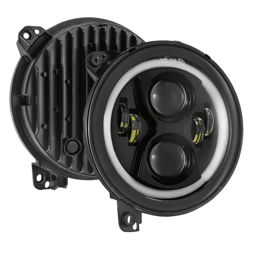 Upgraded RGB 9 Inch Headlights + 4 Inch Fog Lights Combo pour Jeep Wrangler JL avec APP Control – vue 10