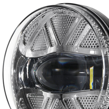 Lot de 2 48 W LED antibrouillards homologation DOT pour 2007–2013 GMC Sierra 1500 / 2007–2014 Sierra 2500HD 3500HD (chromé)