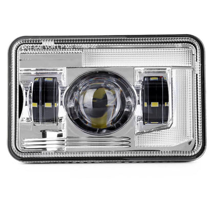4×6″ DOT optique scellée phares LED avec DRL pour Peterbilt Kenworth Freightinger Ford Chevrolet – vue 6 – NOVADOMIO