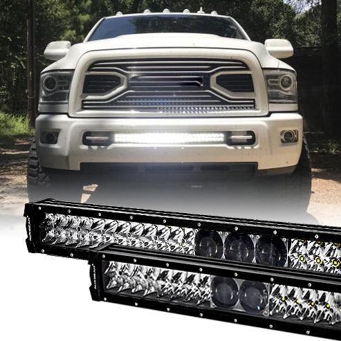 12"/22"/32"/42"/52" 5D-PRO série Barres LED avec 5D Projectors pour Dodge Ram 2500