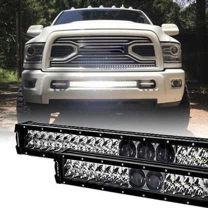 12″/22″/32″/42″/52″ 5D-PRO série Barres LED avec 5D Projectors pour Dodge Ram 2500 – NOVADOMIO